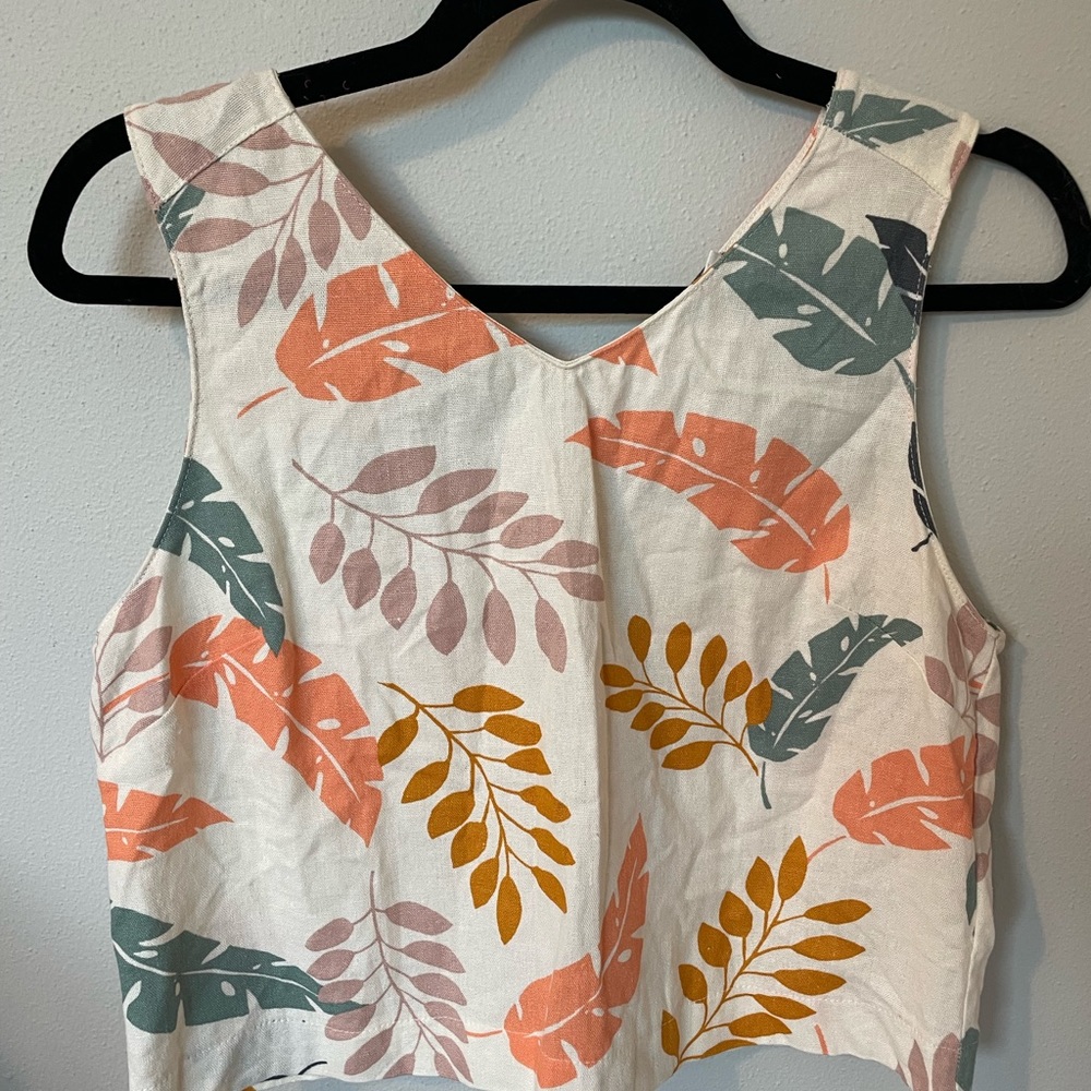 Lush Floral Crop Top